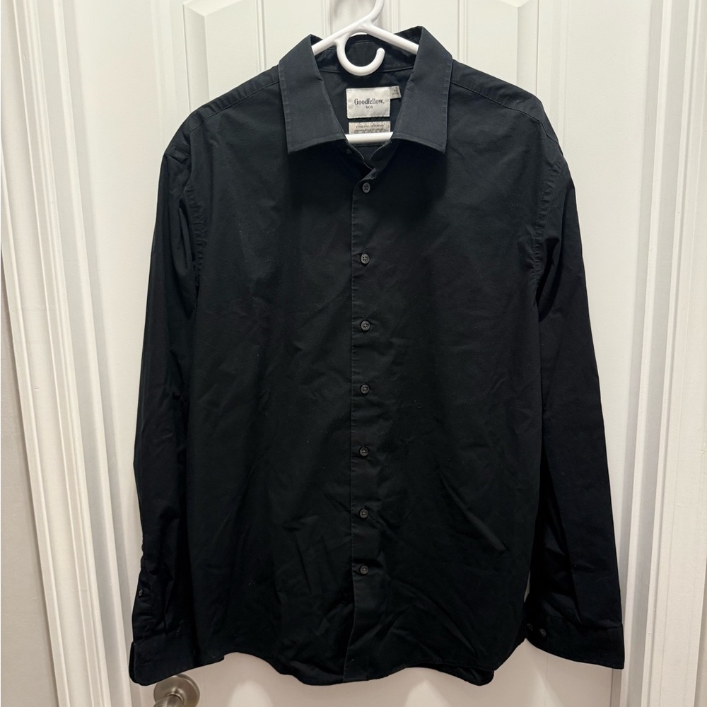 Goodfellow & Co Classic Black Button Down Shirt